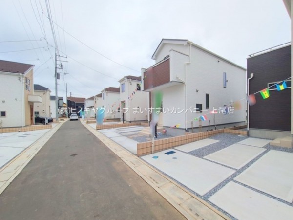 上尾市大字瓦葺、新築一戸建ての画像です