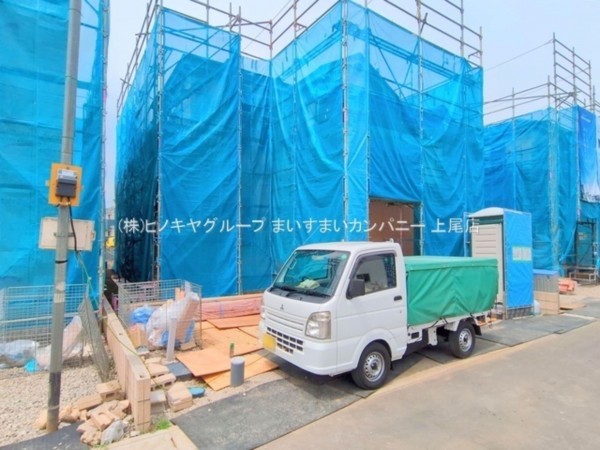 上尾市大字瓦葺、新築一戸建ての画像です