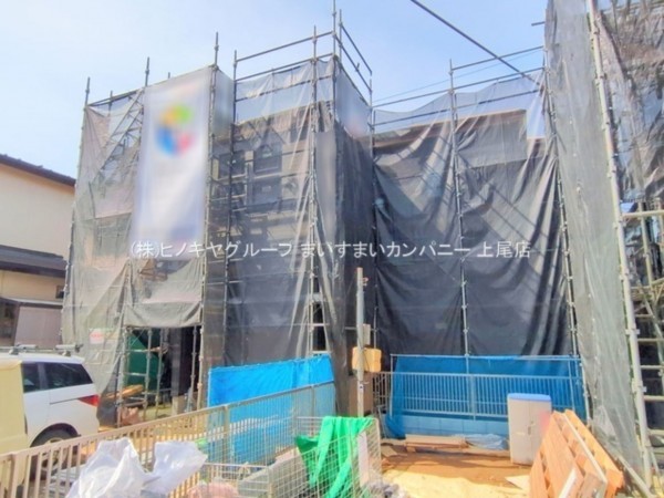 上尾市大字平塚、新築一戸建ての画像です