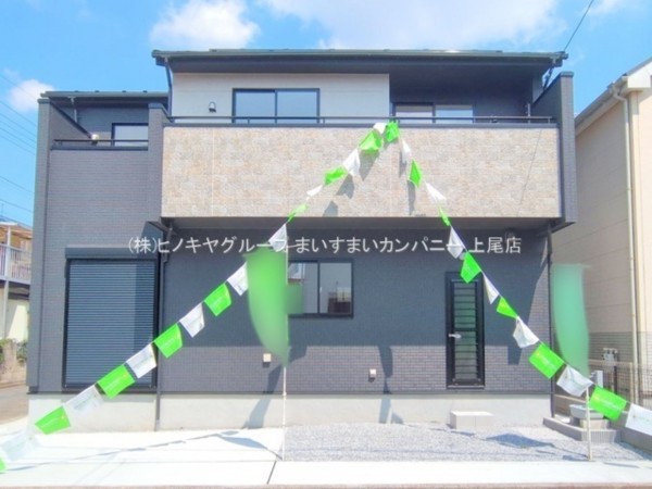 上尾市小泉、新築一戸建ての画像です