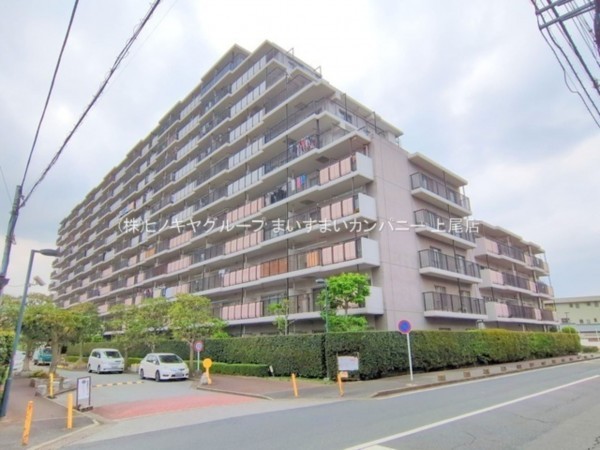 上尾市柏座、マンションの画像です
