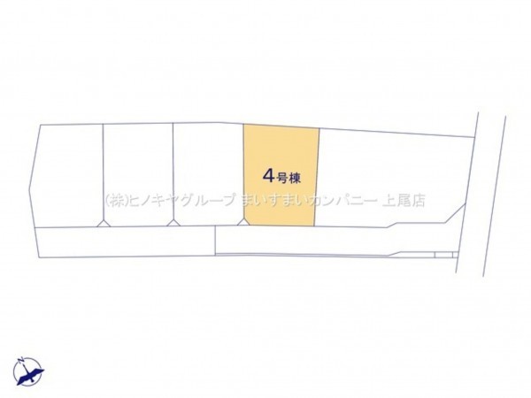 上尾市二ツ宮、新築一戸建ての画像です