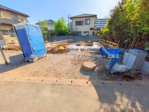 桶川市神明、新築一戸建ての画像です