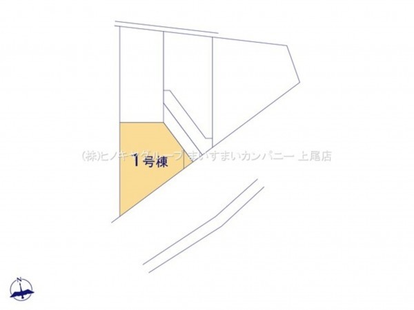 上尾市大字瓦葺、新築一戸建ての画像です