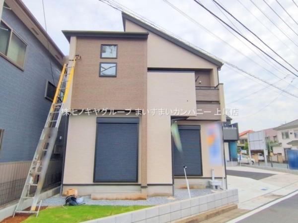 上尾市大字瓦葺、新築一戸建ての画像です