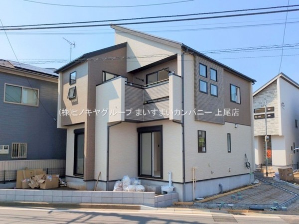 上尾市大字瓦葺、新築一戸建ての画像です