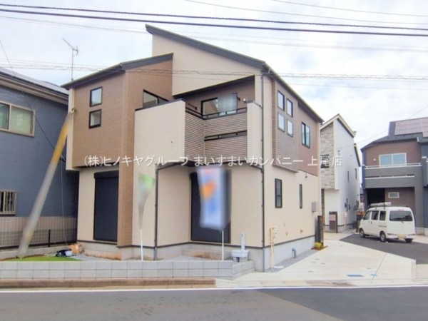 上尾市大字瓦葺、新築一戸建ての画像です