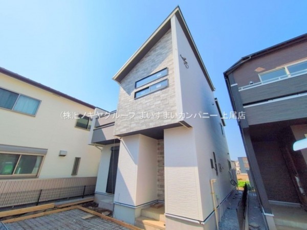 上尾市大字瓦葺、新築一戸建ての画像です