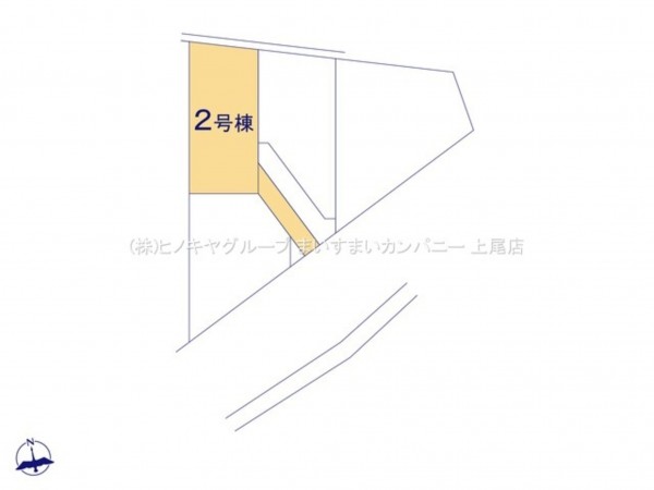 上尾市大字瓦葺、新築一戸建ての画像です