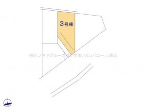 上尾市大字瓦葺、新築一戸建ての画像です