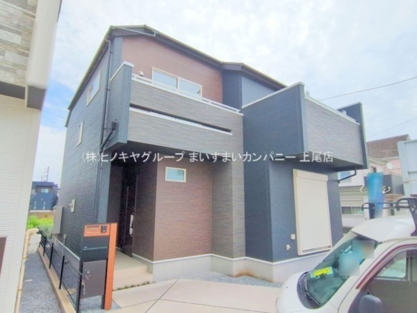 上尾市大字瓦葺、新築一戸建ての画像です