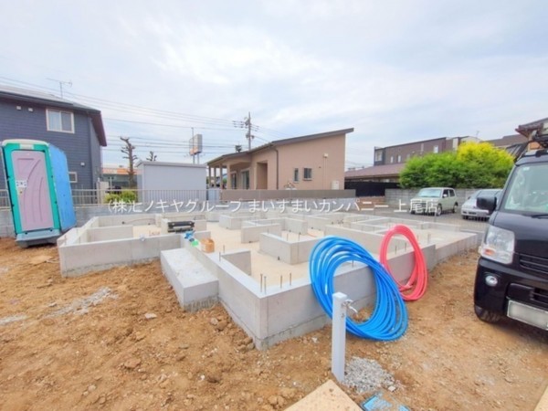 上尾市大字原市、新築一戸建ての画像です