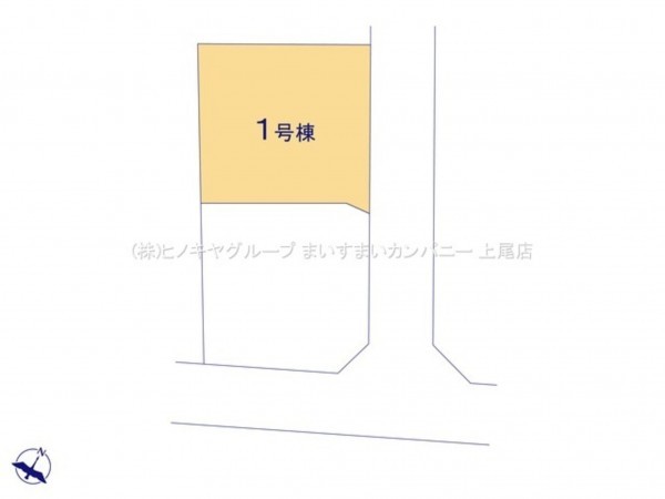 上尾市大字原市、新築一戸建ての画像です