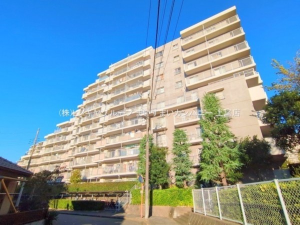上尾市柏座、マンションの画像です