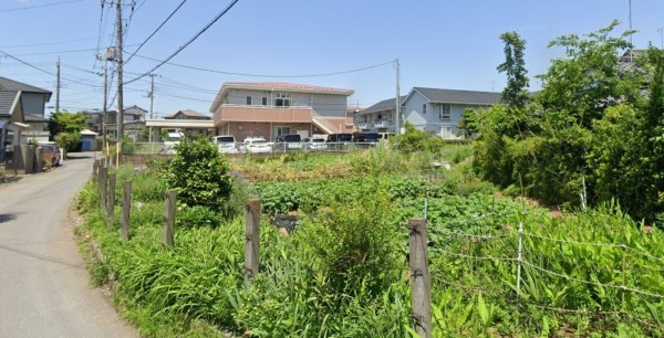上尾市大字上野、土地の画像です