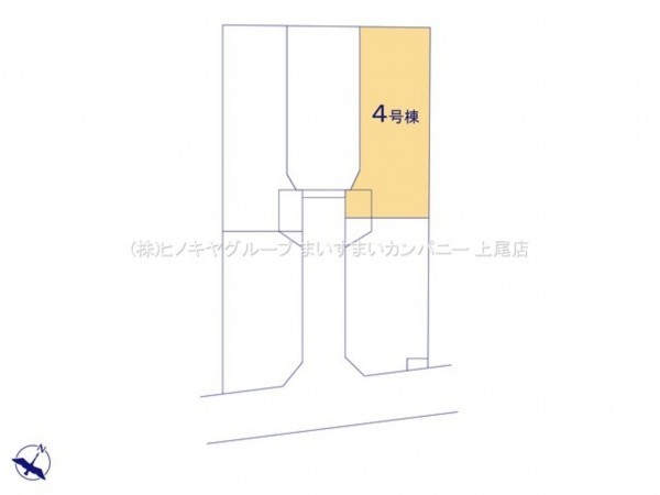 上尾市二ツ宮、新築一戸建ての画像です