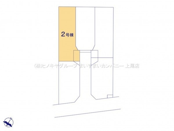 上尾市二ツ宮、新築一戸建ての画像です