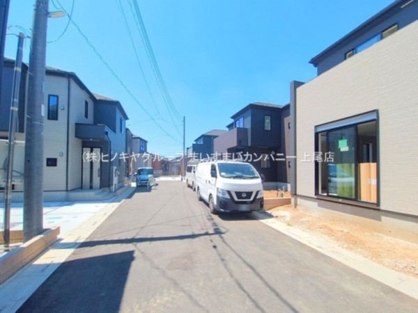 桶川市大字上日出谷、新築一戸建ての画像です
