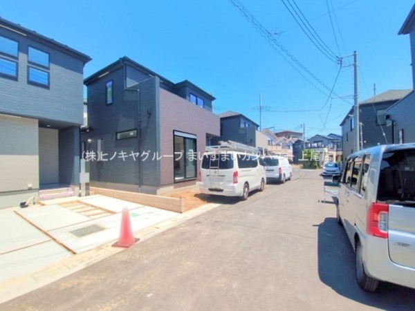 桶川市大字上日出谷、新築一戸建ての画像です