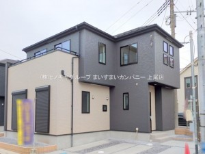 桶川市大字上日出谷、新築一戸建ての画像です