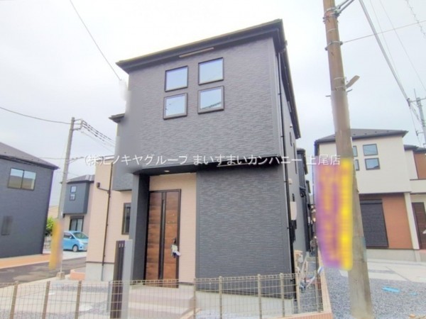桶川市大字上日出谷、新築一戸建ての画像です
