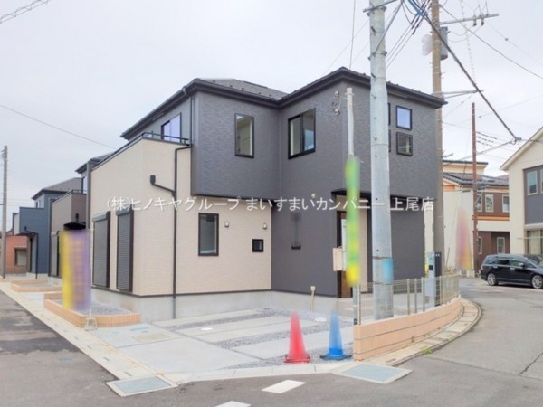 桶川市大字上日出谷、新築一戸建ての画像です