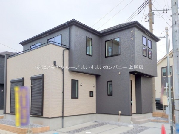 桶川市大字上日出谷、新築一戸建ての画像です