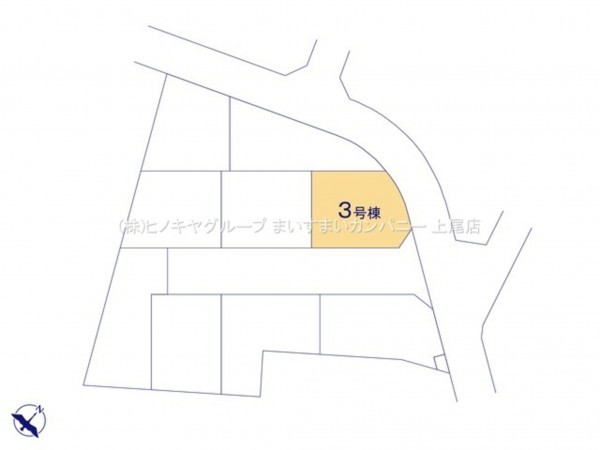 桶川市大字上日出谷、新築一戸建ての画像です