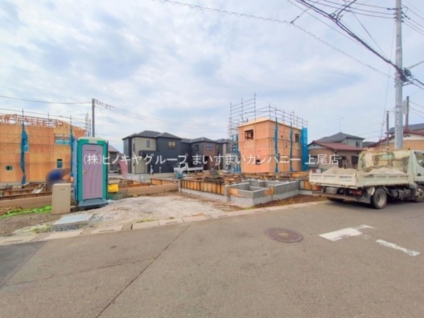 桶川市大字上日出谷、新築一戸建ての画像です