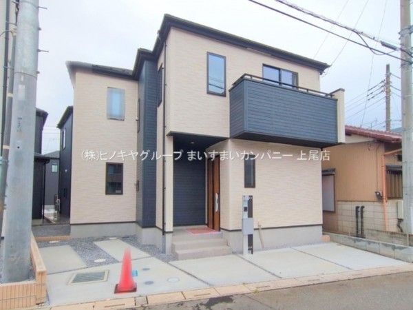 桶川市大字上日出谷、新築一戸建ての画像です