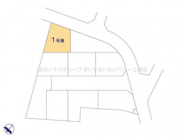 桶川市大字上日出谷、新築一戸建ての画像です
