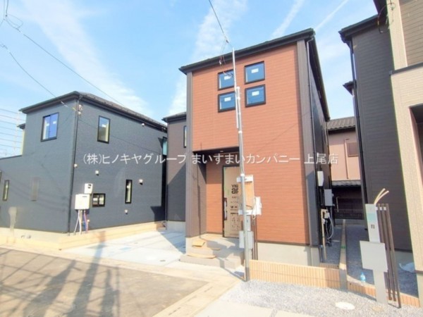 桶川市大字上日出谷、新築一戸建ての画像です