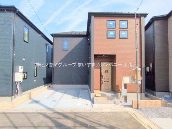 桶川市大字上日出谷、新築一戸建ての画像です