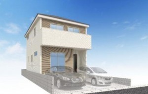 上尾市本町、新築一戸建ての画像です