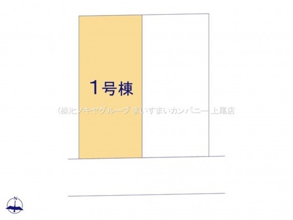 上尾市本町、新築一戸建ての画像です