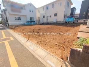 桶川市坂田西、土地の画像です
