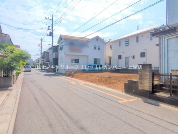 桶川市坂田西、土地の画像です