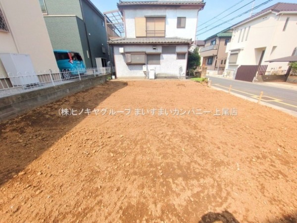 桶川市坂田西、土地の画像です