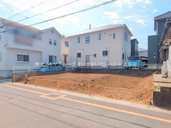 桶川市坂田西、土地の画像です