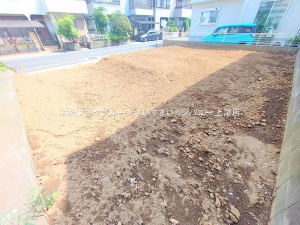 桶川市坂田西、土地の画像です