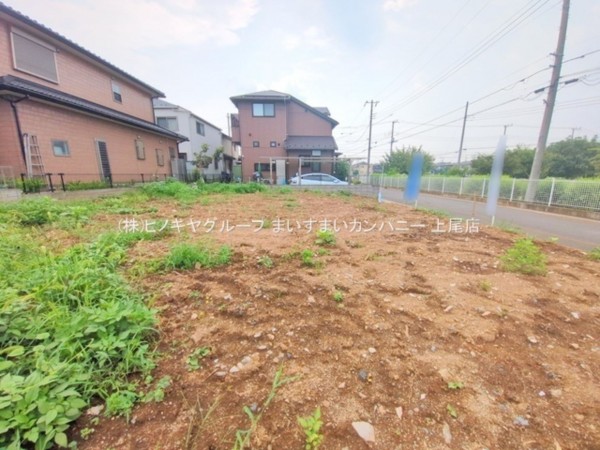上尾市小泉、土地の画像です