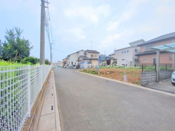 上尾市小泉、土地の画像です
