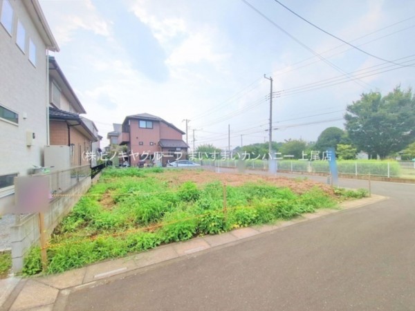 上尾市小泉、土地の画像です