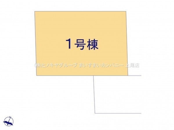 上尾市上町、新築一戸建ての画像です