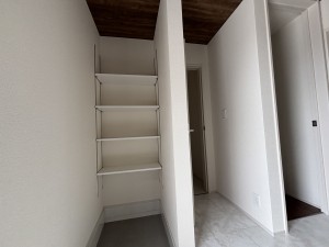 上尾市向山、新築一戸建ての収納画像です