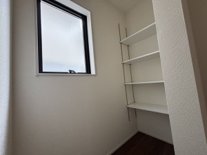 上尾市向山、新築一戸建ての収納画像です
