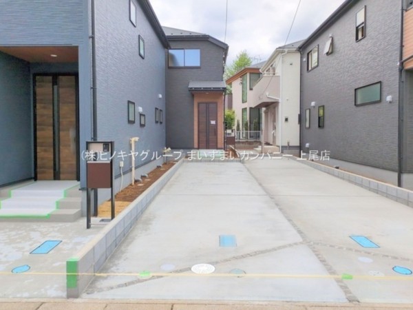 上尾市向山、新築一戸建ての画像です