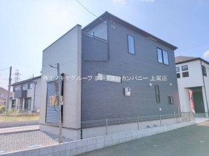 上尾市大字平塚、新築一戸建ての画像です