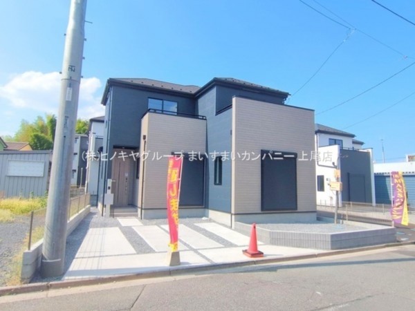 上尾市大字平塚、新築一戸建ての画像です