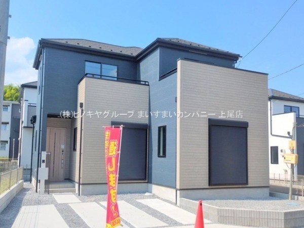 上尾市大字平塚、新築一戸建ての画像です